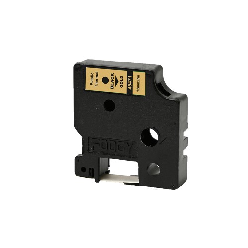 Foogy Dymo D1 Gold Serit Etiket 12 mm x 7 mt - 45471