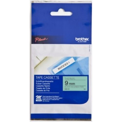 M-tape 9mm Yeşil üzerine siyah